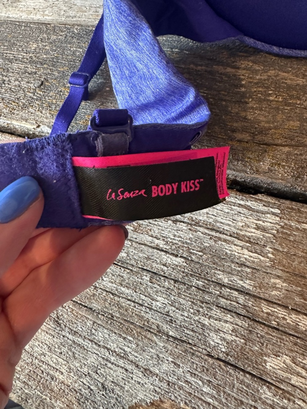 La Senza | Heathered Purple Body Kiss Bra - Picture 5 of 6